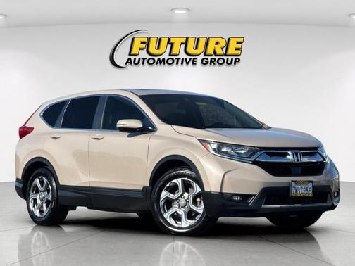 Tan 2017 Honda CR-V EX-L