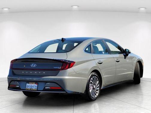 Gray 2022 Hyundai SONATA Hybrid Limited