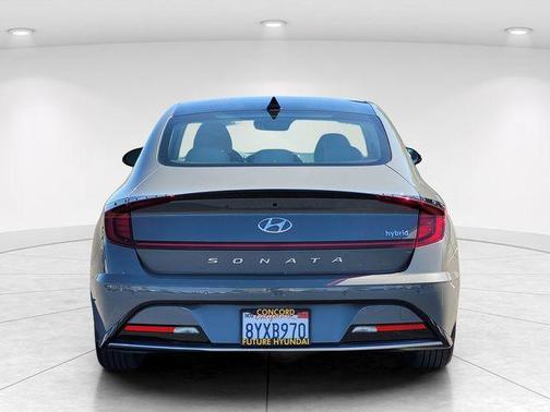 Gray 2022 Hyundai SONATA Hybrid Limited