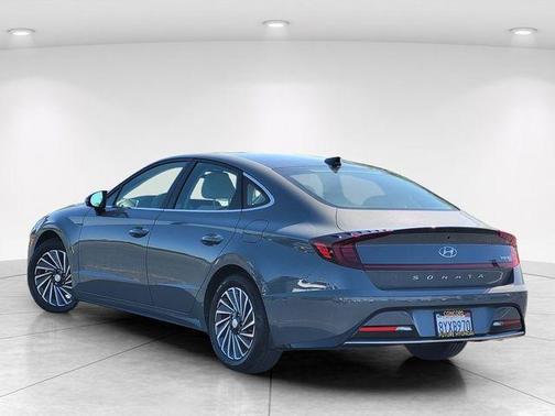 Gray 2022 Hyundai SONATA Hybrid Limited