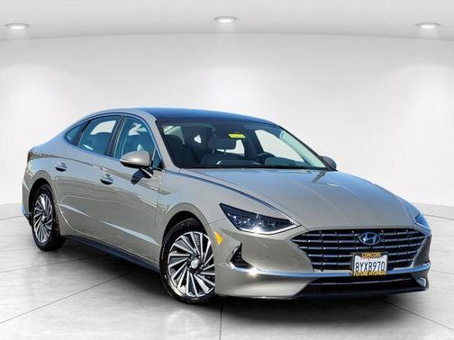 Gray 2022 Hyundai SONATA Hybrid Limited