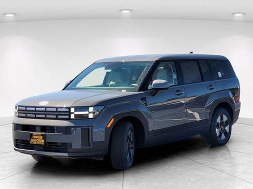 Hampton Gray 2026 Hyundai SANTA FE HEV SE