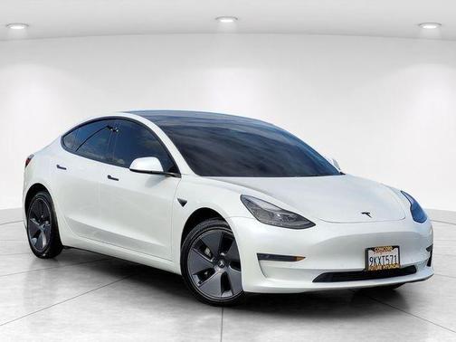 White 2022 Tesla Model 3 Base