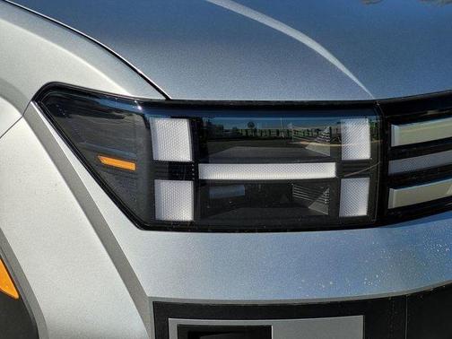 Shimmering Silver 2026 Hyundai SANTA FE HEV SEL