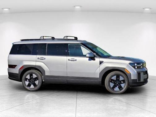 Shimmering Silver 2026 Hyundai SANTA FE HEV SEL