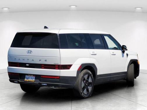 White 2026 Hyundai SANTA FE HEV SE