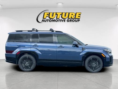 Atlantic Blue 2026 Hyundai SANTA FE HEV Calligraphy