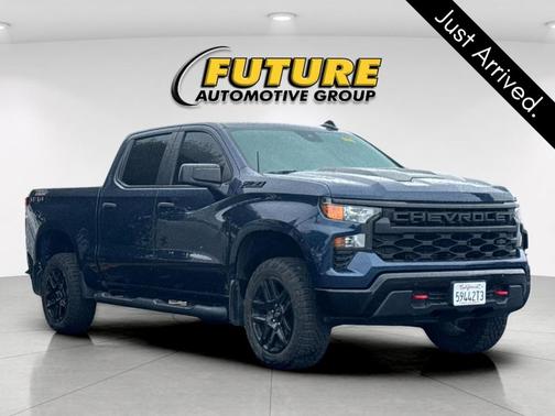 Northsky Blue Metallic 2023 Chevrolet Silverado 1500 Custom Trail Boss