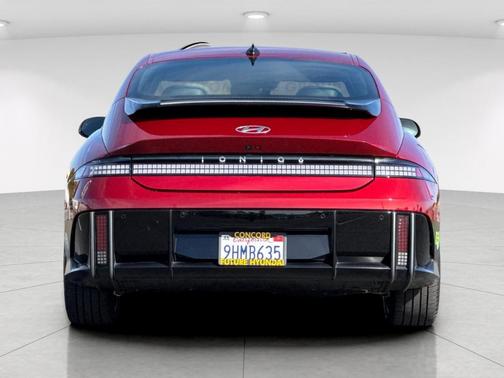 Red 2023 Hyundai IONIQ 6 SEL