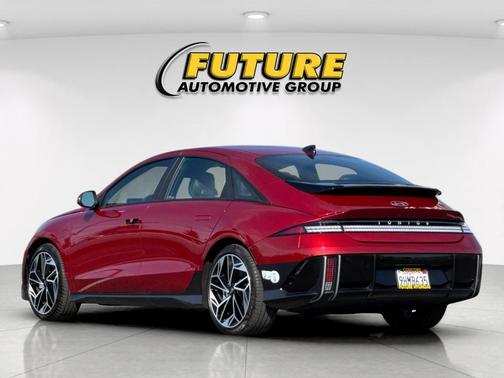 Red 2023 Hyundai IONIQ 6 SEL