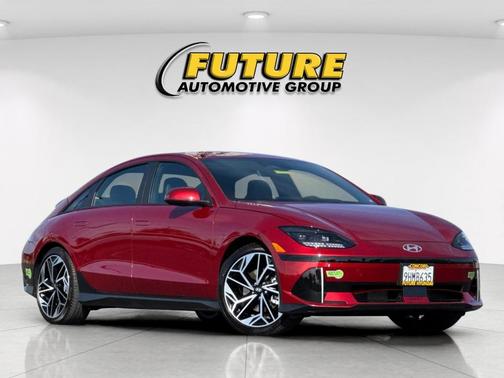 Red 2023 Hyundai IONIQ 6 SEL
