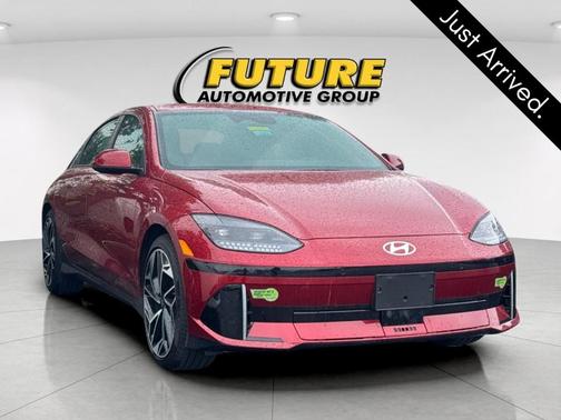 Red 2023 Hyundai IONIQ 6 SEL