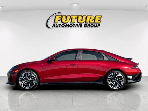 Red 2023 Hyundai IONIQ 6 SEL