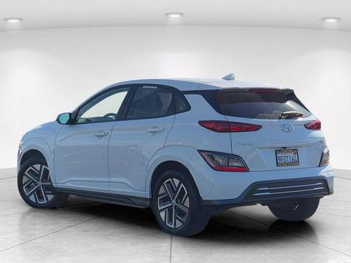 Lunar White 2023 Hyundai KONA EV SEL