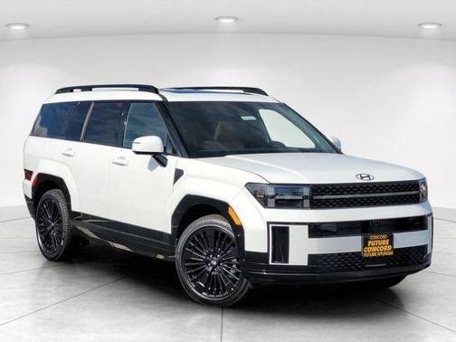 White 2026 Hyundai SANTA FE HEV Calligraphy