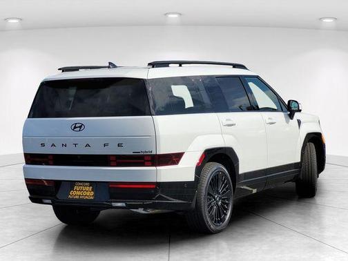 White 2026 Hyundai SANTA FE HEV Calligraphy