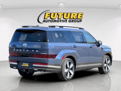 Atlantic Blue 2026 Hyundai SANTA FE HEV Limited