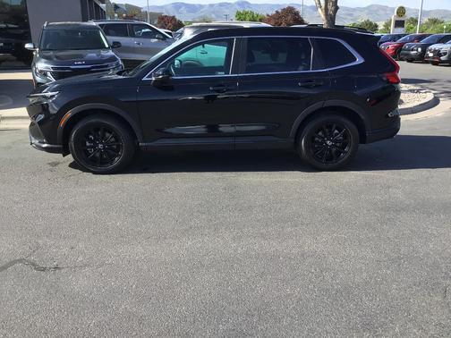 Crystal Black Pearl 2025 Honda CR-V Hybrid Sport-L