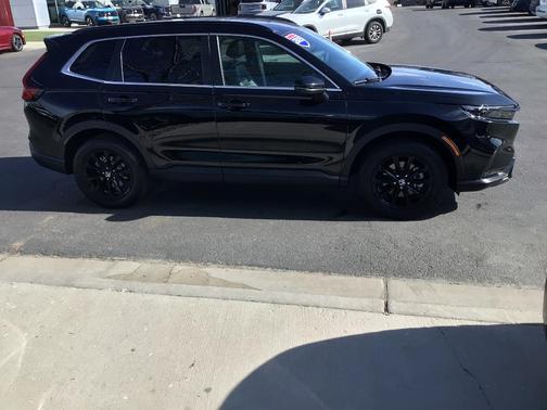 Crystal Black Pearl 2025 Honda CR-V Hybrid Sport-L