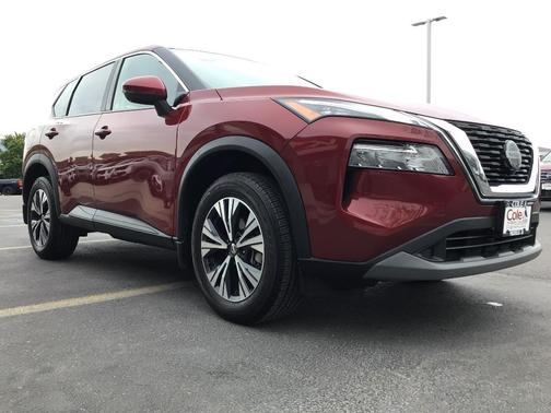 Scarlet Ember 2021 Nissan Rogue SV