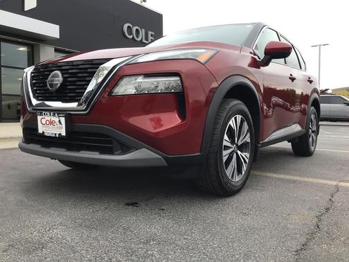 Scarlet Ember 2021 Nissan Rogue SV