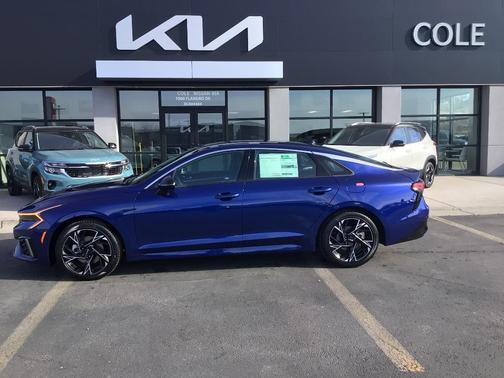 Blue 2026 Kia K5 GT-Line