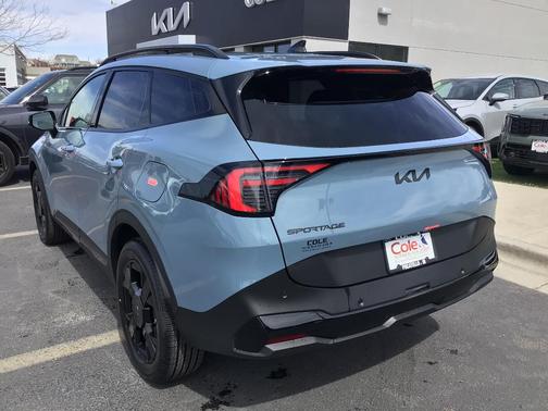 Heritage Blue 2026 Kia Sportage Hybrid X-Line
