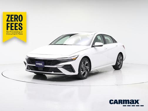 White 2024 Hyundai ELANTRA SEL