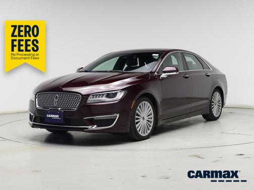 Burgundy 2017 Lincoln MKZ Reserve