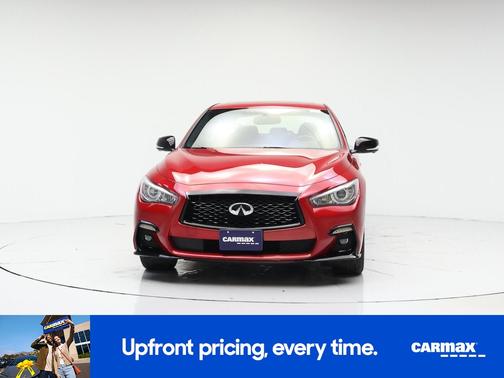 Red 2023 INFINITI Q50 Sensory