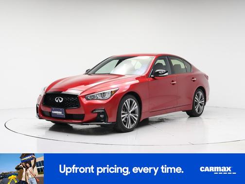 Red 2023 INFINITI Q50 Sensory