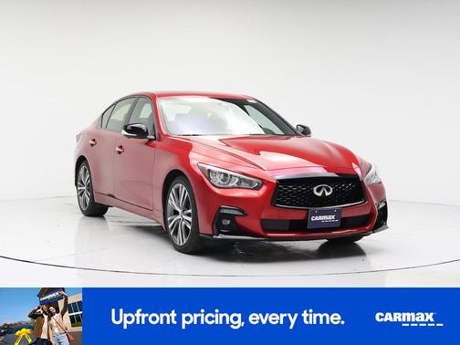 Red 2023 INFINITI Q50 Sensory