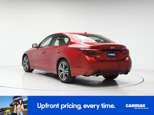 Red 2023 INFINITI Q50 Sensory