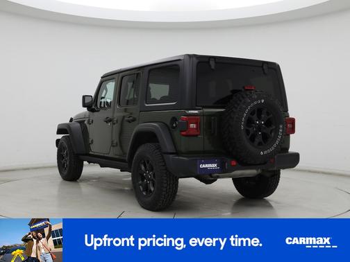 Green 2022 Jeep Wrangler Unlimited Willys