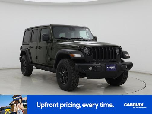 Green 2022 Jeep Wrangler Unlimited Willys