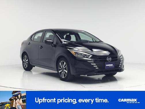 Black 2025 Nissan Versa SV