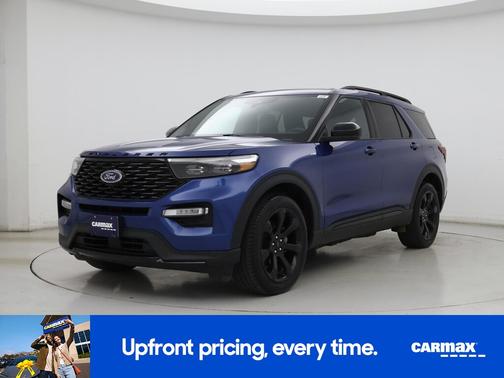 Blue 2023 Ford Explorer ST-Line