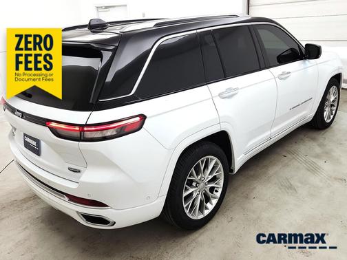 White 2023 Jeep Grand Cherokee Summit