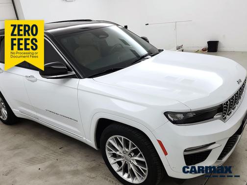 White 2023 Jeep Grand Cherokee Summit