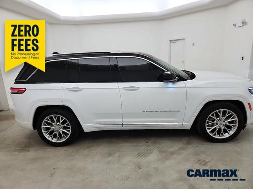White 2023 Jeep Grand Cherokee Summit