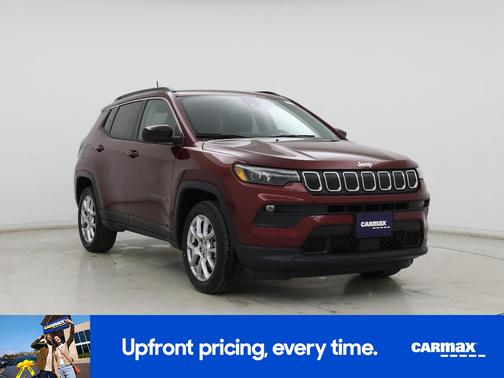 Red 2022 Jeep Compass Latitude Lux