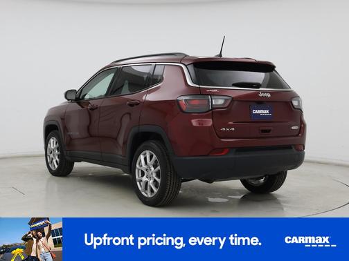 Red 2022 Jeep Compass Latitude Lux