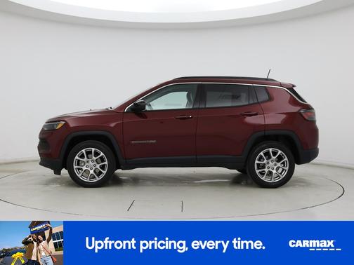 Red 2022 Jeep Compass Latitude Lux