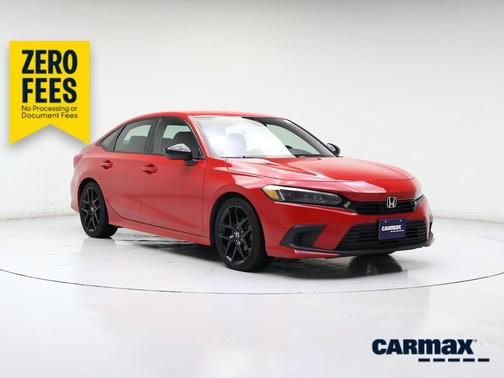 Red 2024 Honda Civic Sport
