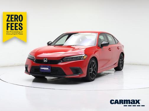 Red 2024 Honda Civic Sport