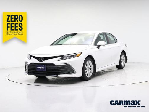 White 2023 Toyota Camry LE