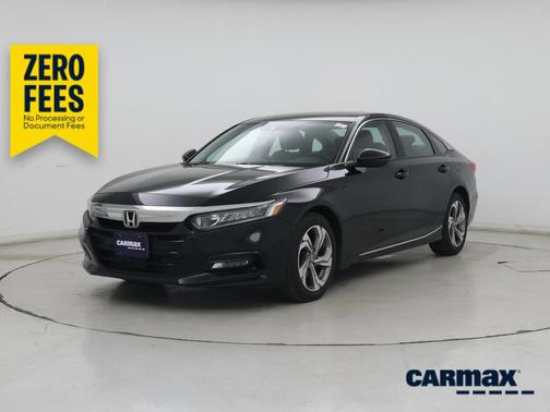 Black 2018 Honda Accord EX-L