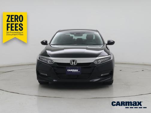 Black 2018 Honda Accord EX-L