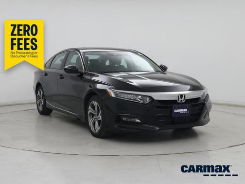 Black 2018 Honda Accord EX-L