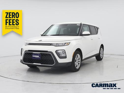White 2021 Kia Soul LX